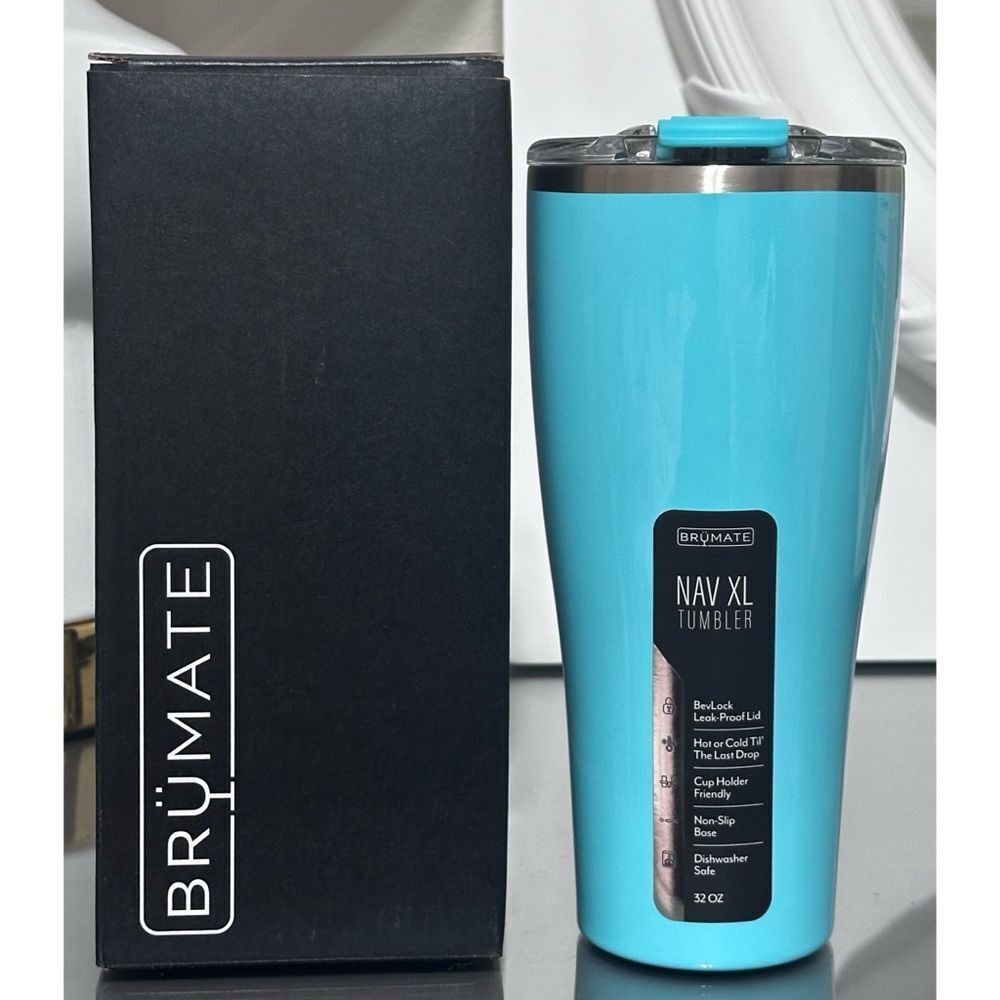 BruMate NAV XL 32oz, AQUA - Picture 2 of 6